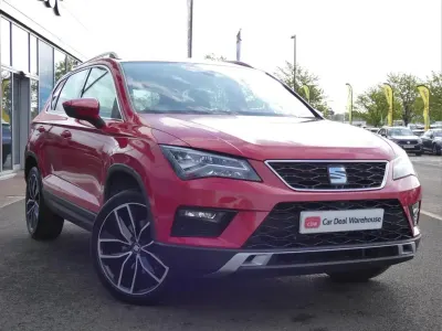 Usado Seat Ateca 4Drive 190 HP (139 kW) 2019 Vermelho SUV
