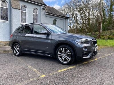 Used BMW X1 Sport Line 190 HP (139 kW) 2015 Grey SUV