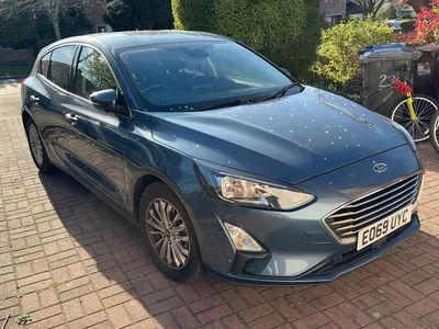 Used Ford Focus Titanium 125 HP (91 kW) 2019 Blue Hatchback