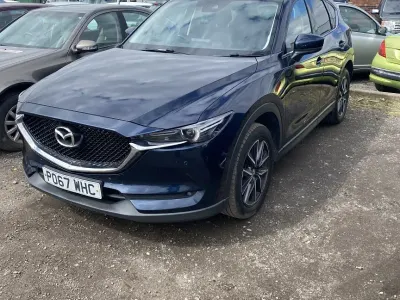 Used Mazda CX-5 Inclusive 150 HP (110 kW) 2017 Blue SUV