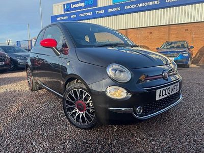 Black Used 2023 Fiat 500 Red Hatchback | £12,491 (A bit pricey)