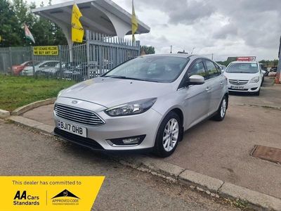 Used Ford Focus Titanium 120 HP (88 kW) 2017 Silver Hatchback
