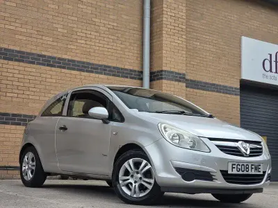 Used Vauxhall Corsa 2008 Silver Hatchback