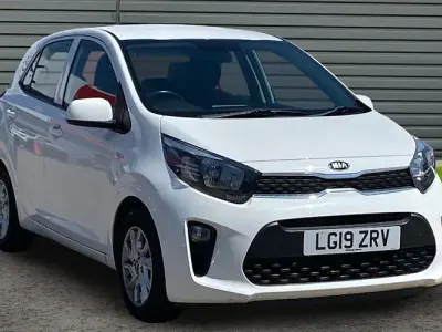 Used Kia Picanto 67 HP (49 kW) 2019 White Hatchback
