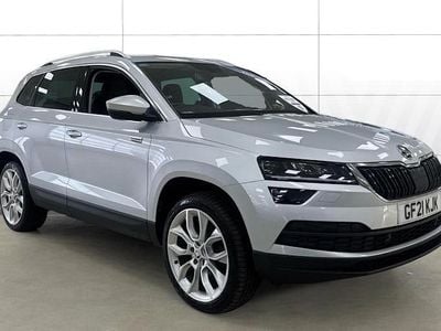 Used Skoda Karoq SE L 150 HP (110 kW) 2021 Silver SUV