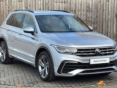 Silver Used 2023 VW Tiguan R-line Edition SUV | £26,399 (Fair price)