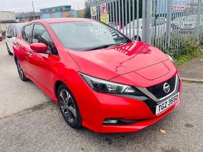 Red Used 2021 Nissan Leaf N-Connecta Hatchback | £7,499 (Good price)