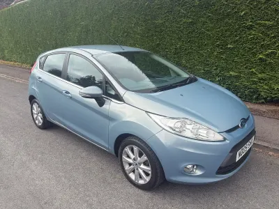 Used Ford Fiesta Zetec 82 HP (60 kW) 2009 Blue Hatchback