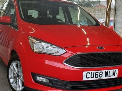 Red Used 2018 Ford C-MAX Zetec MPV | £6,195 (Fair price)