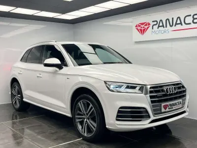 Used Audi Q5 S-Line 190 HP (139 kW) 2018 White SUV