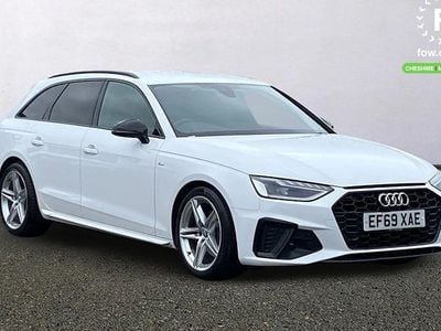 Used Audi A4 Black Edition 150 HP (110 kW) 2020 White Estate