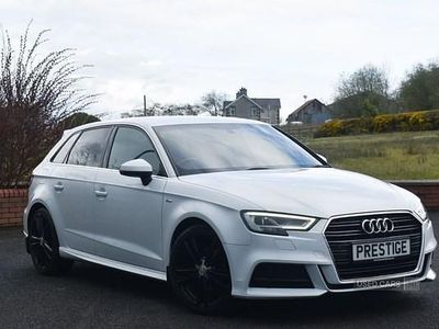 Used Audi A3 S-Line 150 HP (110 kW) 2017 White Hatchback