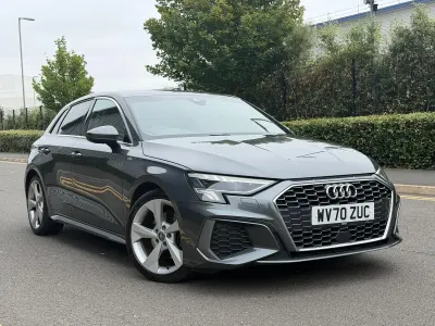 Used Audi A3 Sportback S-Line 2020 Grey Hatchback