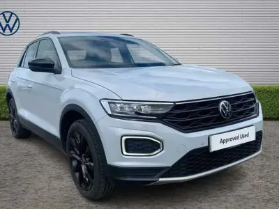 Used VW T-Roc Black Edition 110 HP (80 kW) 2021 Silver SUV