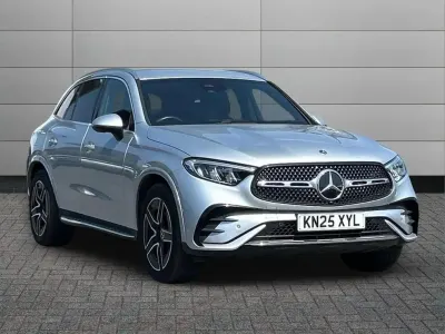 Used Mercedes GLC220 AMG line 217 HP (159 kW) 2025 High tech silver SUV