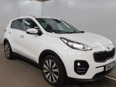 Used Kia Sportage 116 HP (85 kW) 2016 White SUV