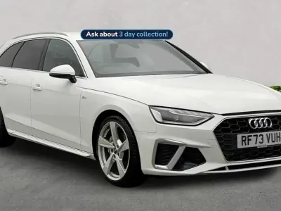 Second-hand Audi A4 S-Line 204 CP (150 kW) 2024 Alb Break