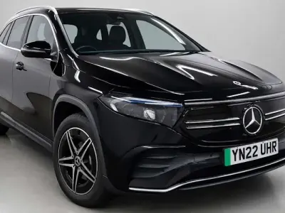 Used Mercedes EQA350 AMG line 214 kW (292 HP) 2022 Black SUV