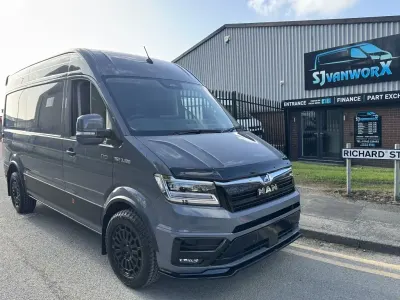 New MAN TGE 200 HP (147 kW) 2026 Grey Van