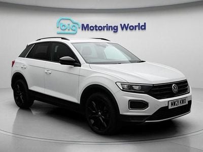 Used VW T-Roc Black Edition 150 HP (110 kW) 2021 White SUV