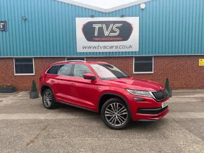 Used Skoda Kodiaq LAURIN & KLEMENT 190 HP (139 kW) 2019 Red SUV