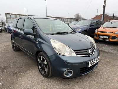Used Nissan Note N-TEC 90 HP (66 kW) 2013 Blue Hatchback