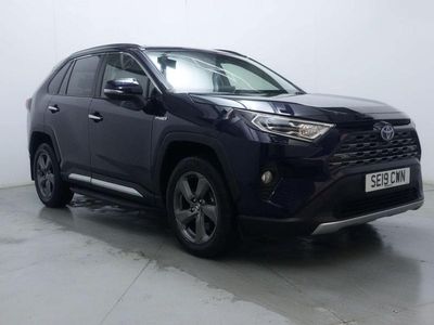 Blue Used 2019 Toyota RAV4 Hybrid SUV | £23,200 (Fair price)