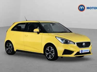 Used MG MG3 Excite 106 HP (77 kW) 2022 Yellow Hatchback