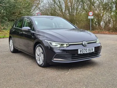 Used VW Golf VII Style 130 HP (95 kW) 2020 Black Hatchback