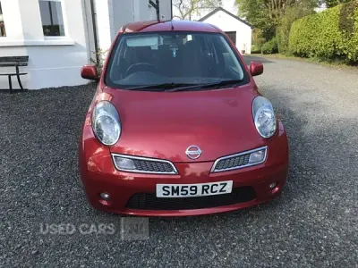Used Nissan Micra N-TEC 80 HP (58 kW) 2009 Red Hatchback