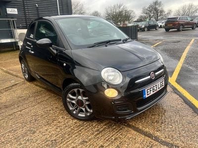 Black Used 2014 Fiat 500 S Hatchback | £3,400 (Fair price)