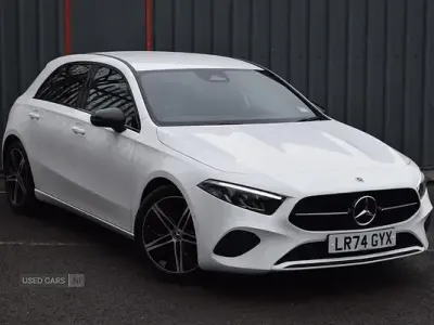 Used Mercedes A180 Sport Edition 136 HP (100 kW) 2024 White Hatchback