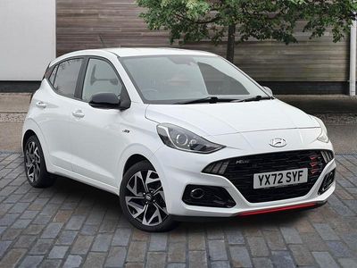 Used Hyundai i10 N Line 100 HP (73 kW) 2022 White Hatchback