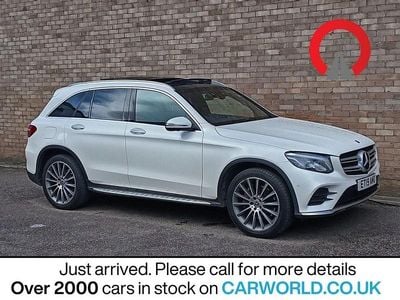 Used Mercedes GLC250 AMG line 211 HP (155 kW) 2019 White SUV