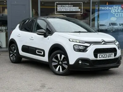 Used Citroën C3 PureTech 110 HP (80 kW) 2023 White Hatchback