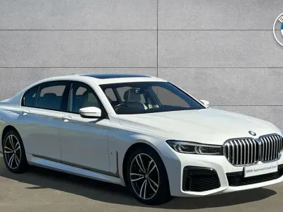 Used BMW 730L M Sport 282 HP (207 kW) 2022 White Sedan