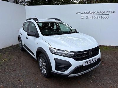 White Used 2021 Dacia Sandero Essentiel Hatchback | £9,990 (Fair price)