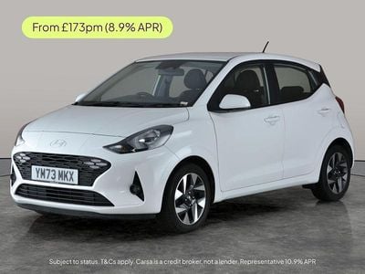 White Used 2023 Hyundai i10 Advanced Hatchback | £12,624 (Fair price)