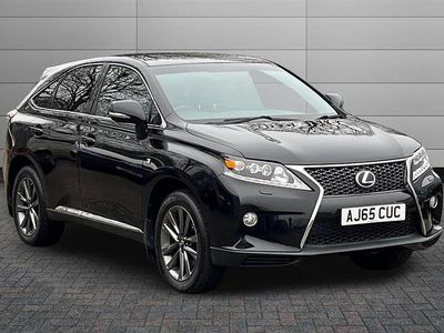 Used Lexus RX450h Sport Line 299 HP (219 kW) 2015 Velvet black SUV