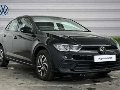 Used VW Polo Life 95 HP (69 kW) 2022 Black Hatchback