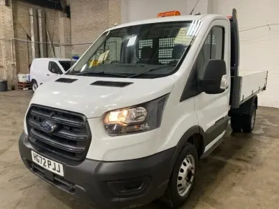 Used Ford Transit 130 HP (95 kW) 2022 White Cabriolet