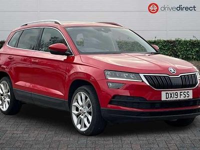 Red Used 2019 Skoda Karoq SUV | £16,949 (Fair price)