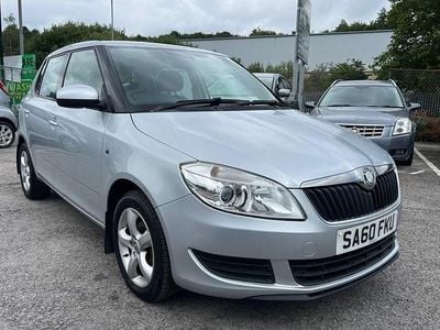 Used Skoda Fabia SE 86 HP (63 kW) 2010 Silver Hatchback