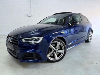 Used Audi S3 Sportback Black Edition 2017 Blue Hatchback