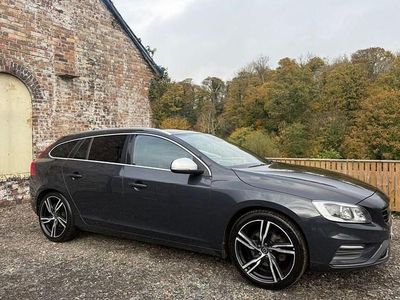 Grey Used 2018 Volvo V60 R-Design Estate | £7,995 (Expensive)