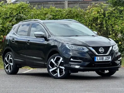 Used Nissan Qashqai Tekna+ 115 HP (84 kW) 2018 Black SUV