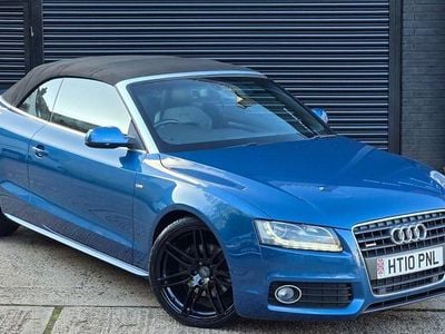 Used Audi A5 Cabriolet S-Line 2021 Blue Cabriolet