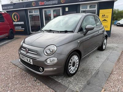 Usado Fiat 500 Lounge 69 HP (50 kW) 2017 Cinzento Citadino