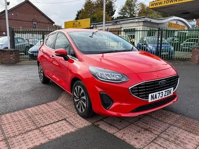 Used Ford Fiesta Titanium 2023 Red Hatchback