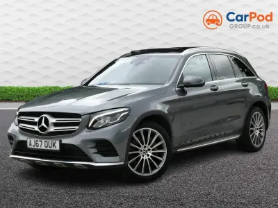 Used Mercedes GLC220 AMG Line Premium 170 HP (125 kW) 2018 Grey SUV